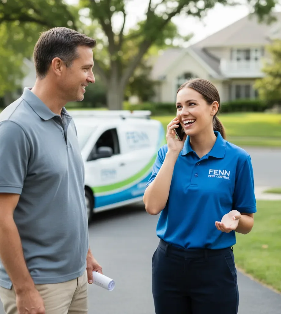 Fenn Pest Control customer support in Muscadine